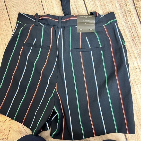 Banana Republic Stripe Women shorts size 4 - Picture 3 of 9
